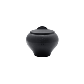 Чугунок Boniron 2,5 л, чугунный горшок с крышкой, для томления и тушения в духовке, печи, на плите. Русская кухня.